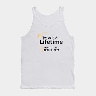 Solar Eclipse Skeleton April 8th 2024 Tank Top